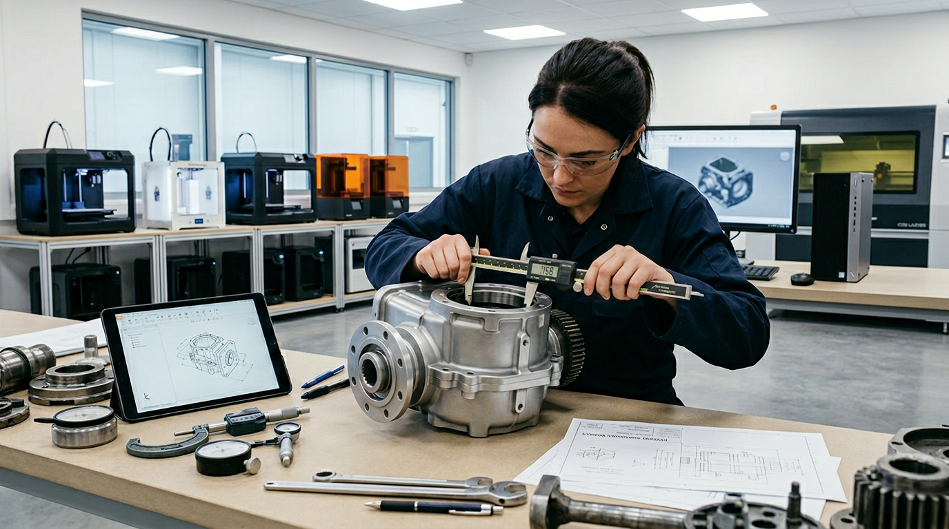 Ingeniería inversa: cómo convertir una pieza física en un CAD funcional